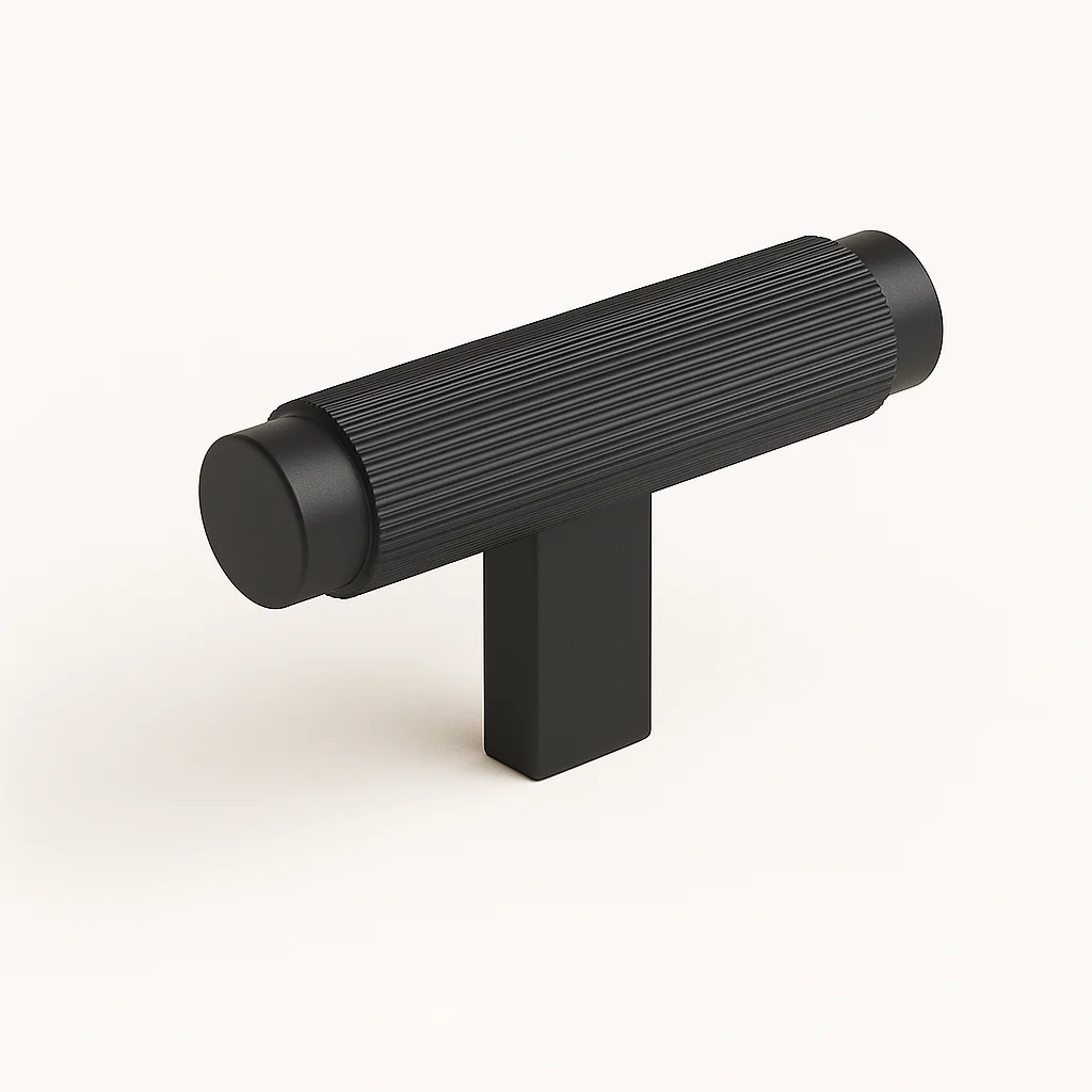 Pomo para Mueble West Deluxe Negro Mate